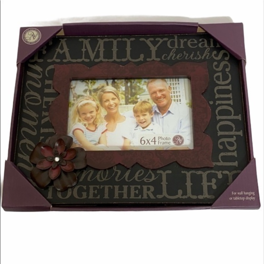 Kohl’s Layered Sayings Picture Frame NWT